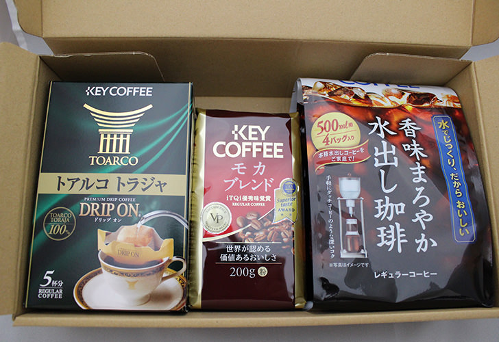 キーコーヒー(2594)株主優待 コーヒーセット