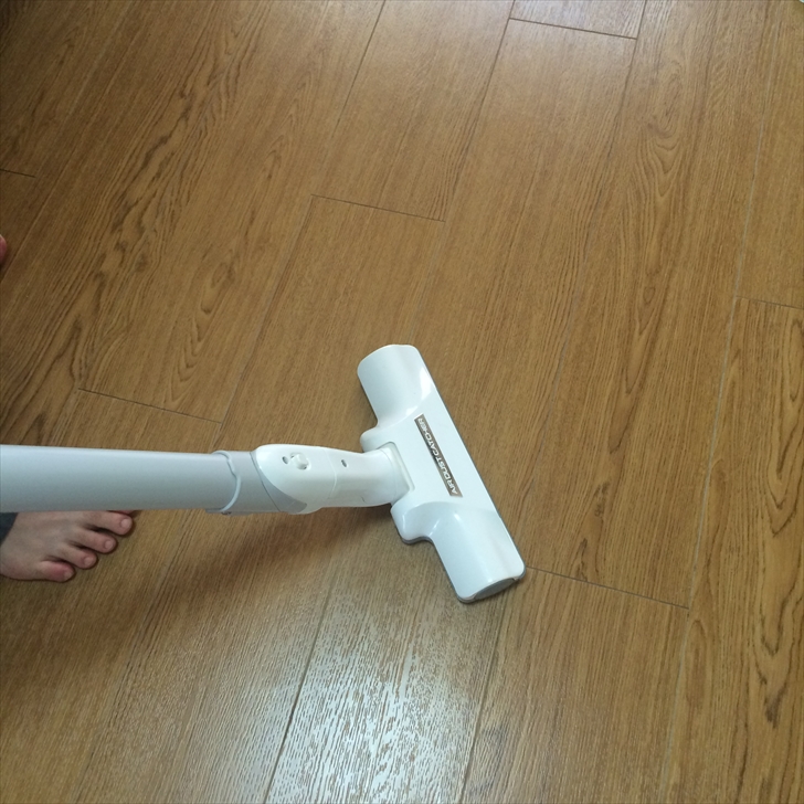 自宅カット後の掃除