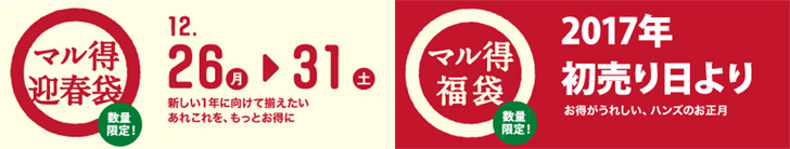 東急ハンズの福袋2017