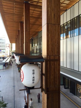 長野駅の駅舎