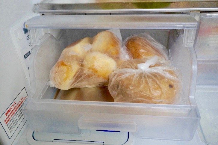 コストコのバラエティベーグル(冷凍保存の方法)