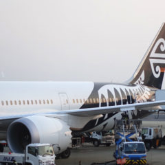 初めてのビジネスクラスの感想は？ニュージーランド航空ビジネスクラス搭乗機