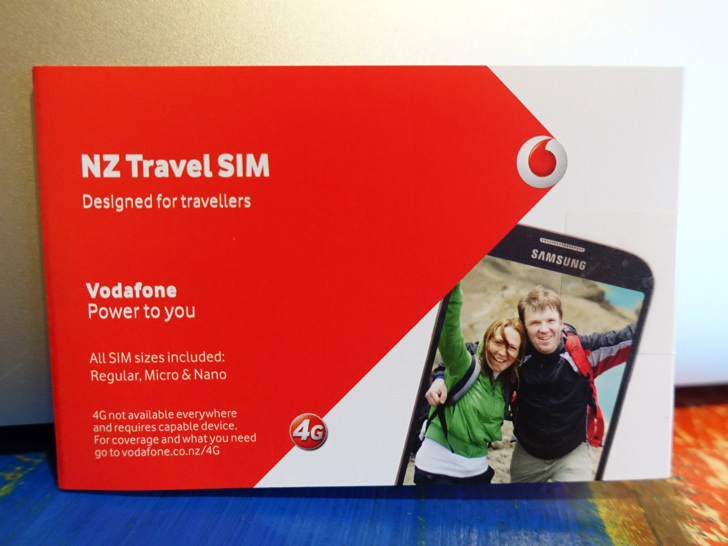 VodafoneのSIM