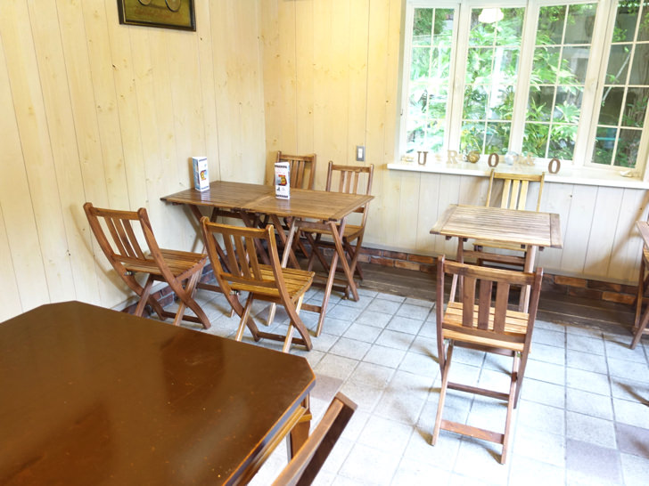 北野異人館 カフェの様子