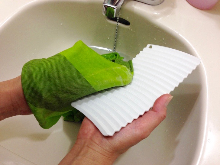 無印良品の洗濯板の使い方