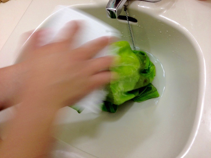 無印良品の洗濯板の使い方