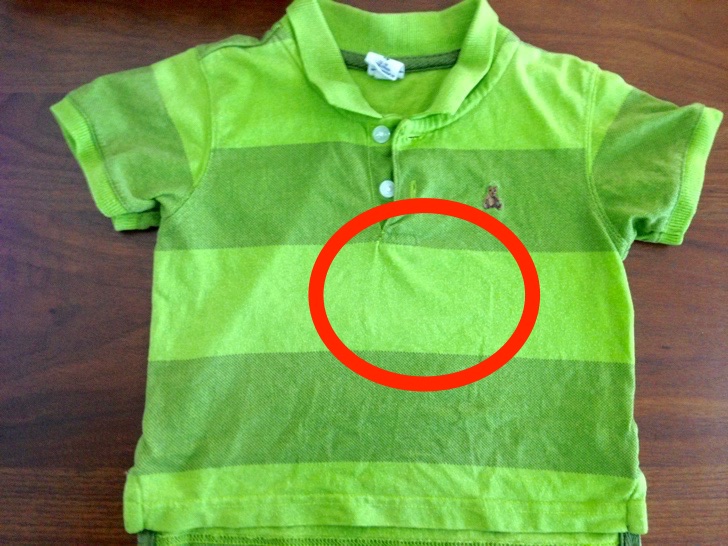 無印良品の洗濯板で洗濯した衣類