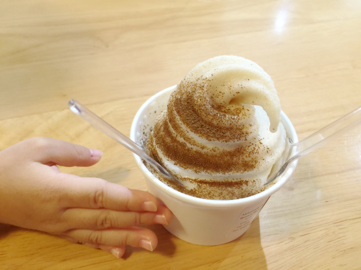 リマカフェのソフトクリーム