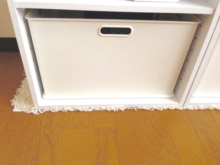 ニトリのカラーボックスに合わせたインボックス