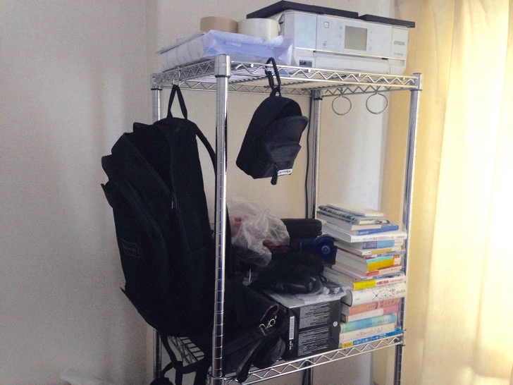 ニトリのカラーボックスを使う前の収納風景