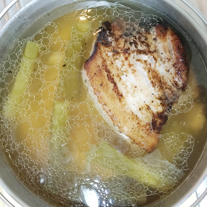 スープとチャーシュー完成