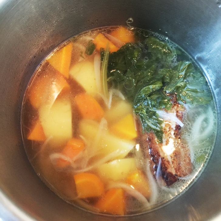 完成したポトフ