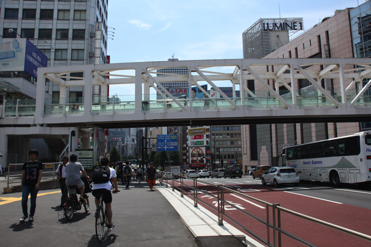 新宿から三軒茶屋の移動は電車と自転車移動どちらが早い 所要時間の比較 体験レポート ノマド的節約術