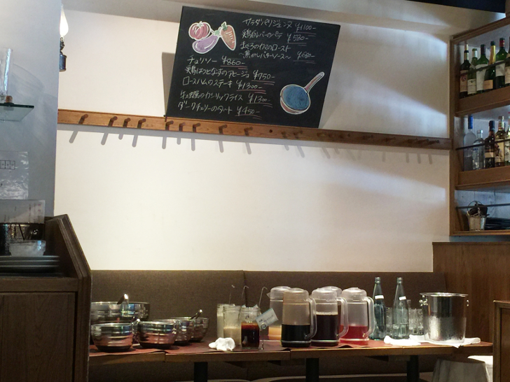 オストレアのビュッフェ