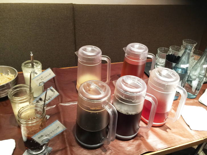 オレストアのドリンク