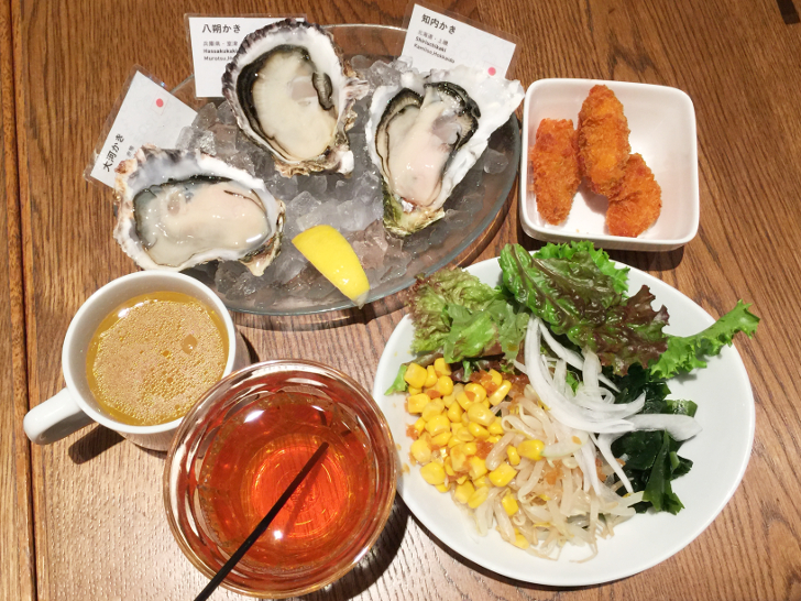 オストレアのビュッフェ