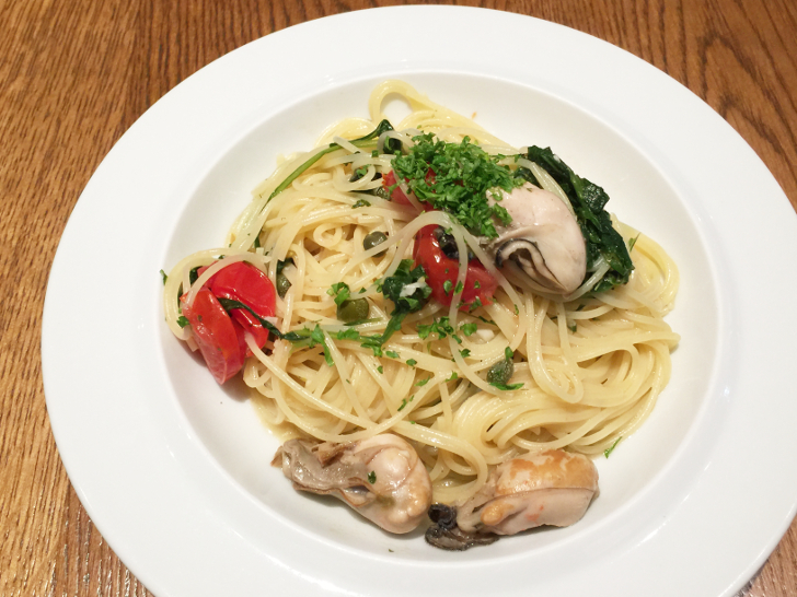 オストレアのパスタ