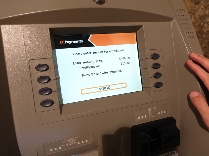 オーストラリアのATMでキャッシングする手順