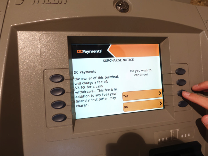 オーストラリアのATMでキャッシングする手順