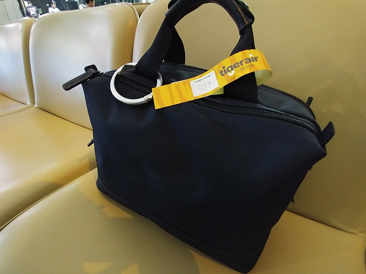 荷物重量の書かれた札