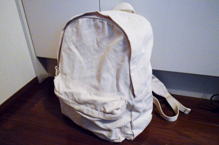 無印良品のリュック