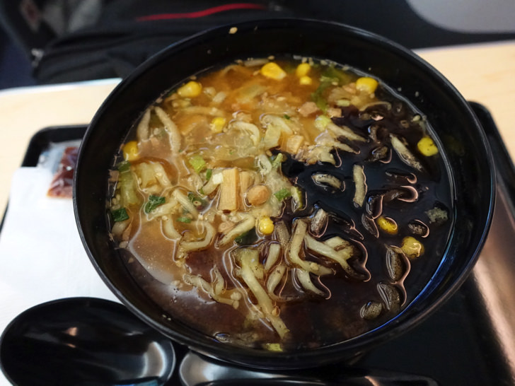 ANAビジネスクラス 機内食