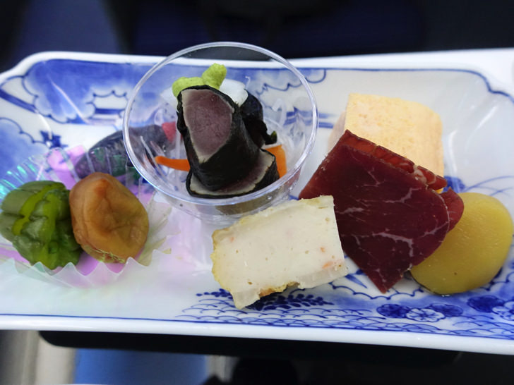 ANAビジネスクラス 機内食