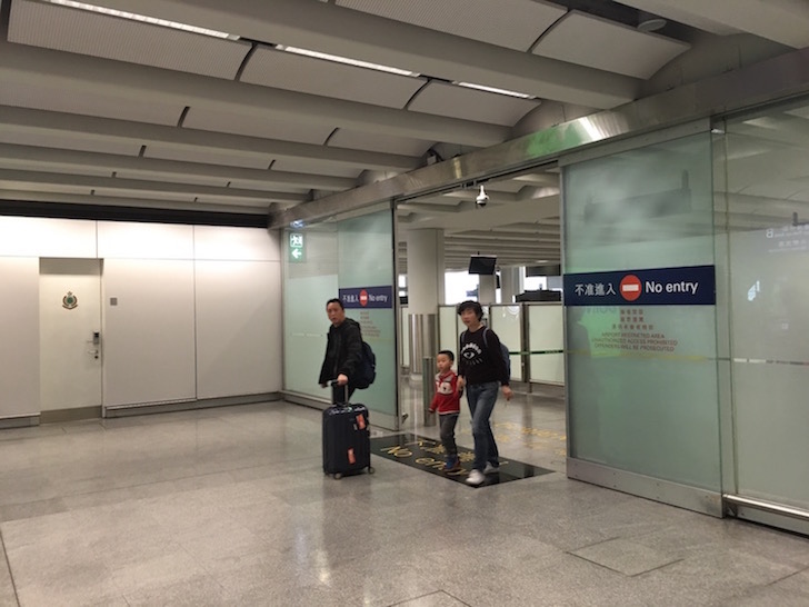 香港国際空港のATMの場所