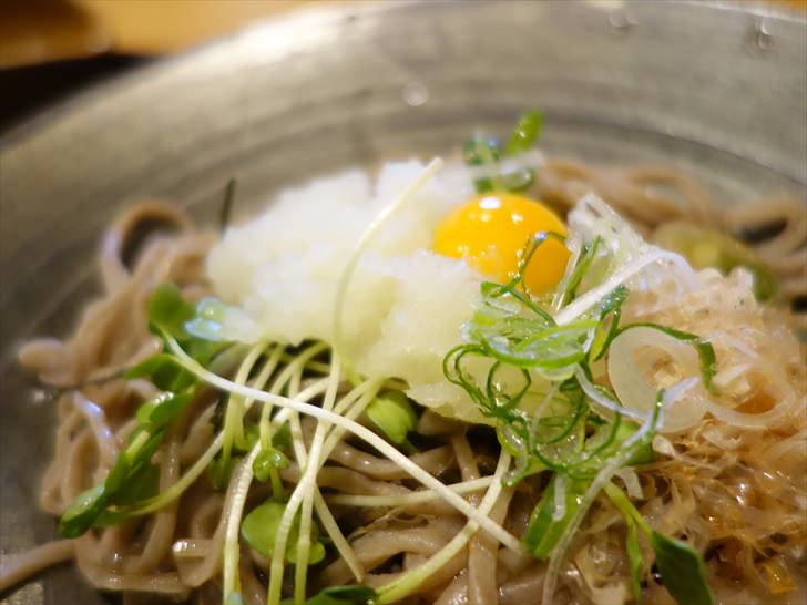 京都東山で食べたおろしそば