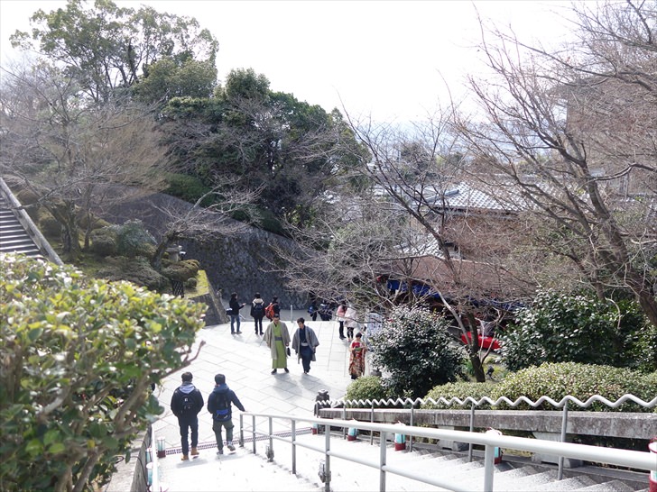 清水寺から下る道