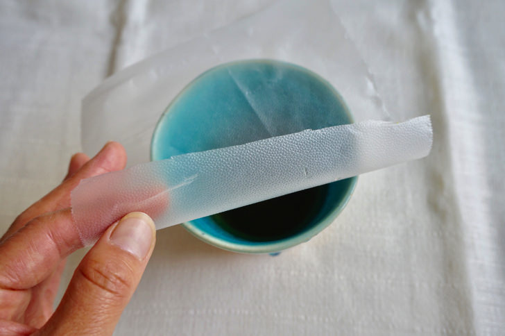 コストコのプレスンシールでお茶を密閉