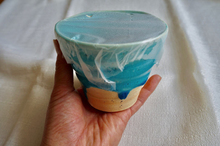 コストコのプレスンシールでお茶を密閉