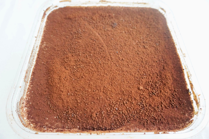 コストコのティラミス(表面)