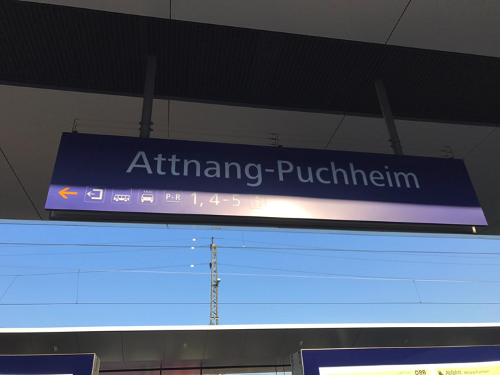 Attnang-Puchheim(アッタナン・プッヘハイム)駅