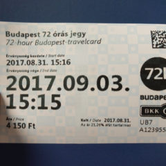 ブダペストではフリーパスがおすすめ！路面電車・地下鉄・バスが乗り放題に