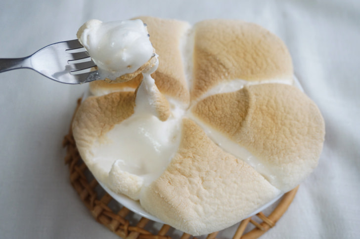 コストコのキャンプファイヤー ジャイアントロースターマシュマロ(オーブンで焼いたときの柔らかさ)