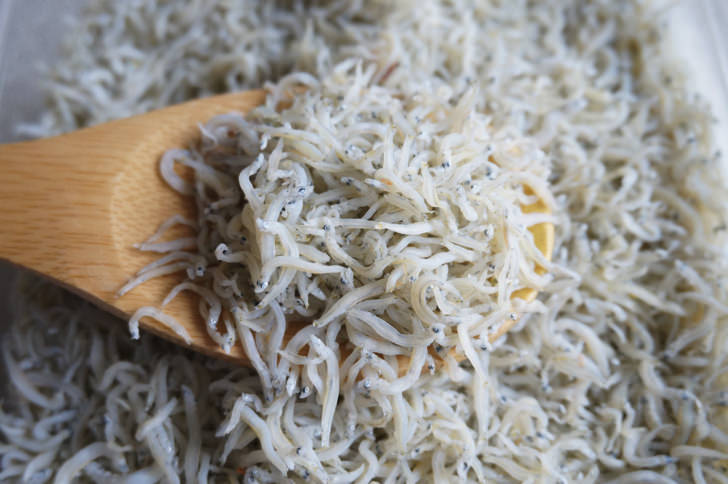 コストコのしらす干し(中身の状態)