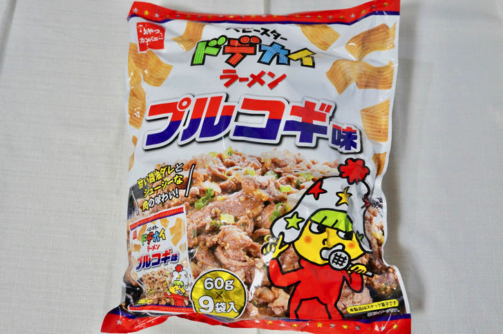 コストコのベビースタードデカイラーメン プルコギ味(パッケージ)