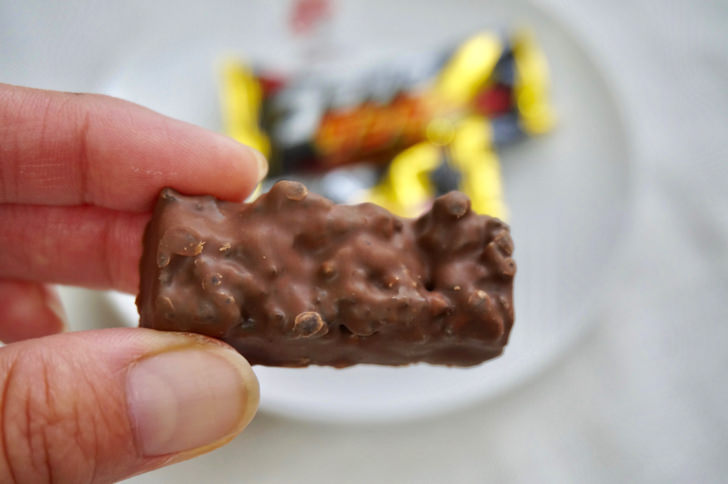 コストコのブラックサンダー ビッグシェアパック(お菓子の大きさ)