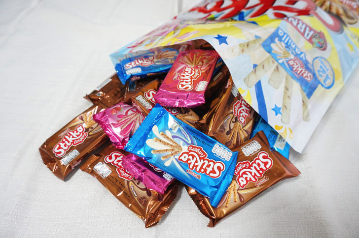 コストコのスティッコフィンガーズ(袋を開けたところ)