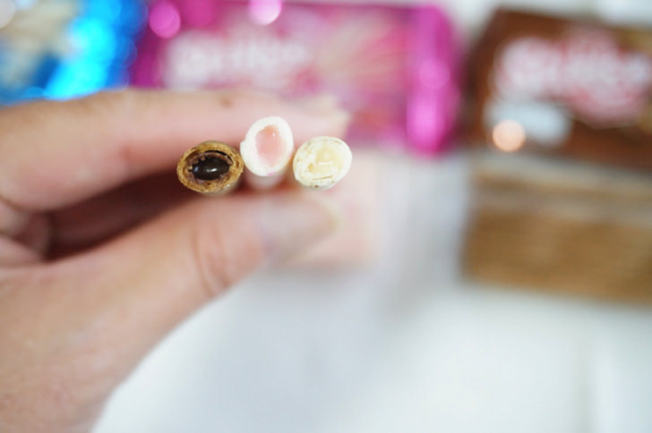 コストコのスティッコフィンガーズ(スティックの断面)