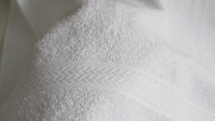 コストコのGRANDEUR ハンドタオル12枚セット(質感)