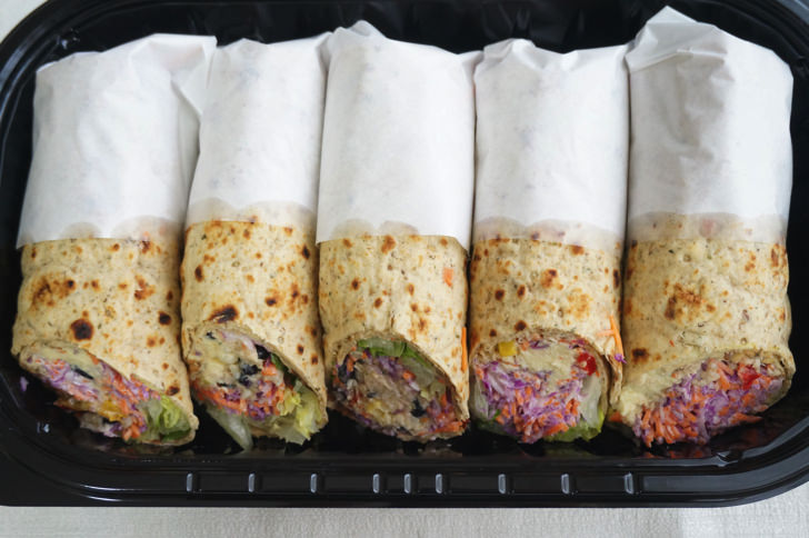 コストコのマルチグレインフムスラップ(5本入り)