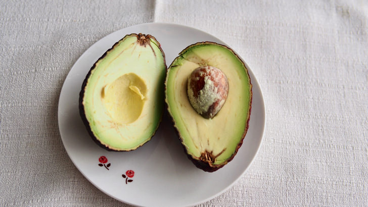 コストコのアボカド(断面)