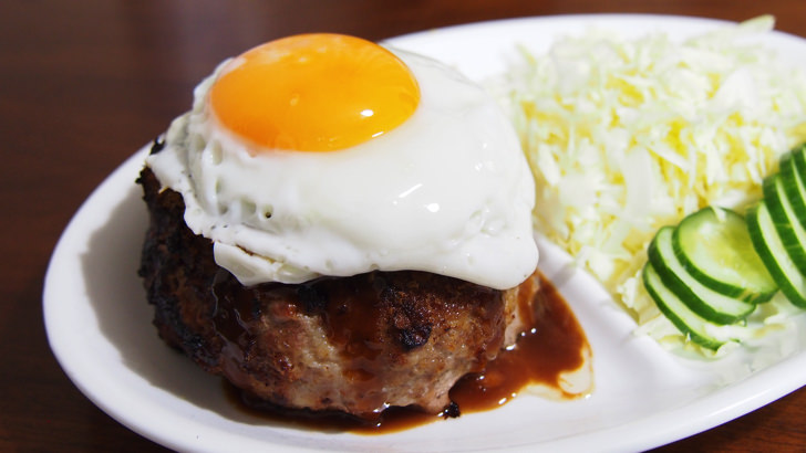 コストコの牛豚合挽き肉(赤身80%)(ハンバーグの出来あがり)