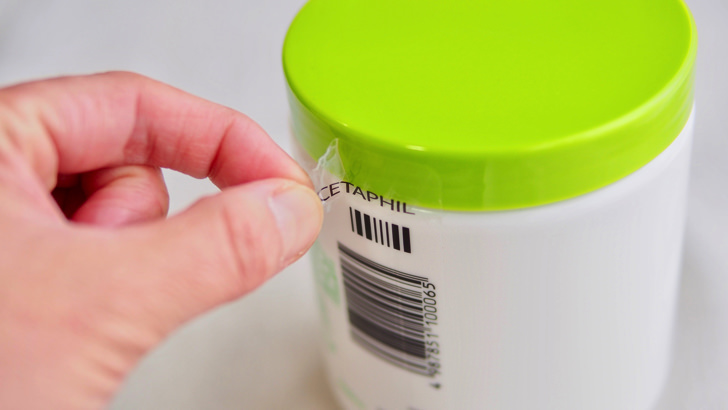 コストコのセタフィル モイスチャライジングクリーム(シュリンクを外す)