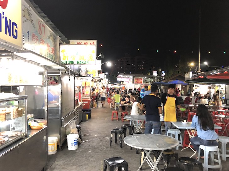 マレーシアの屋台