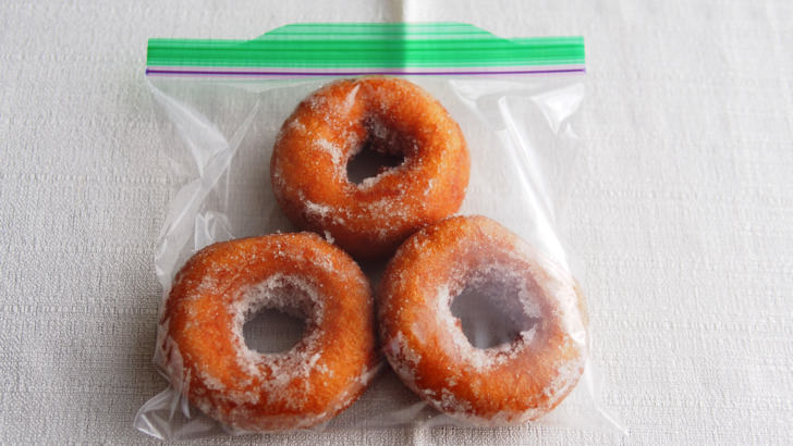 コストコのタマヤパン 国産小麦どーなつ(保存方法)