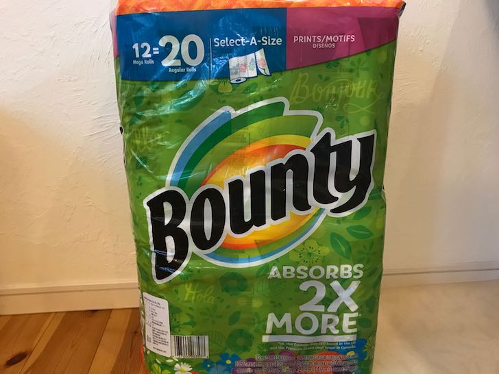 大きなキッチンペーパー、バウンティー