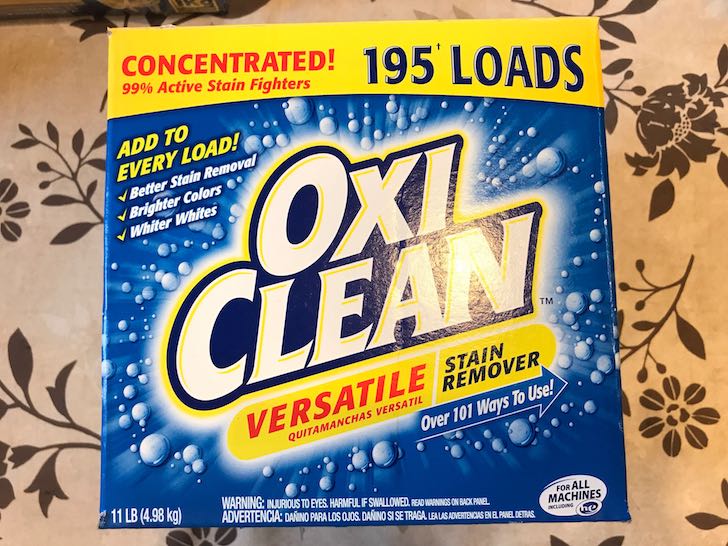 大容量洗剤のオキシクリーン